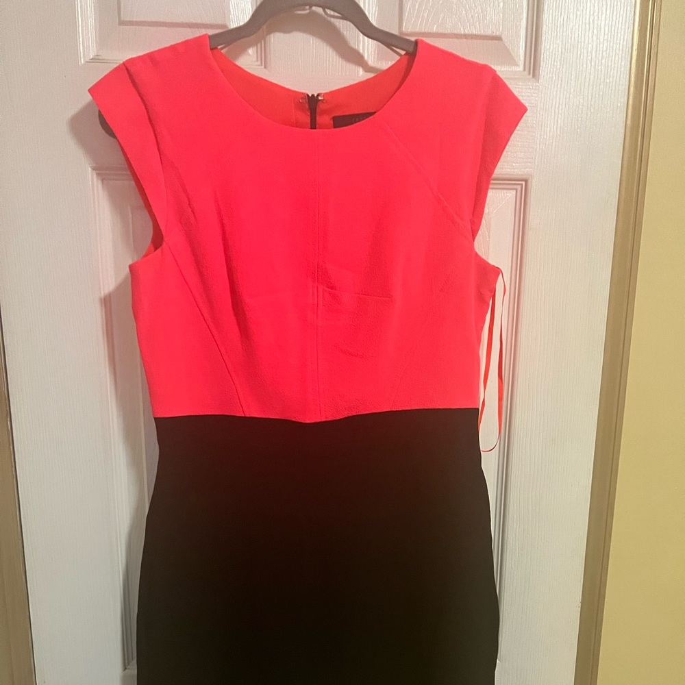 Beautiful pink and black dress